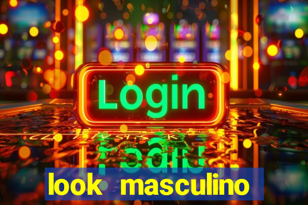 look masculino blazer cinza